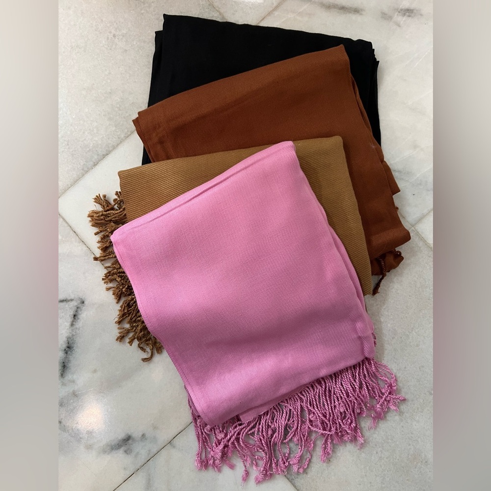 Four Elegant Light Weight Scarves